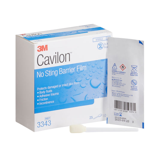 3M Cavilon Barrier Film, No Sting, Alcohol-Free, Conforming, 1.0 mL 3343