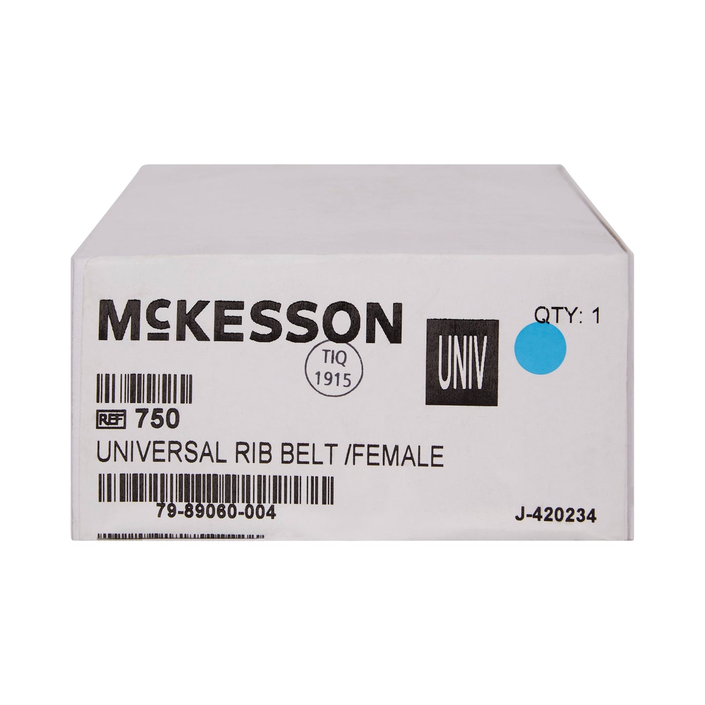McKesson Rib Belt, One Size Fits Most Women 750
