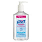 Purell Advanced Hand Sanitizer 12 Oz. Ethyl Alcohol Gel Table Top Pump Bottle 3659-12