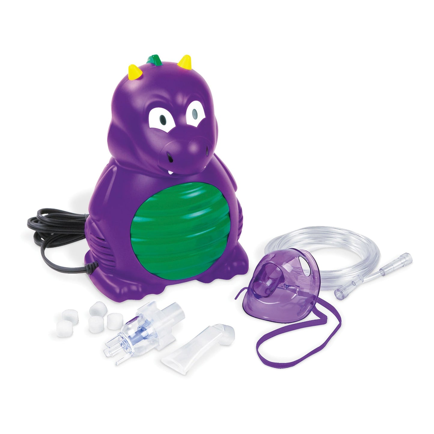 Veridian Handheld Compressor Nebulizer System Small Volume Medication Bottle Pediatric Aerosol Mask / Mouthpiece Delivery - 11-510