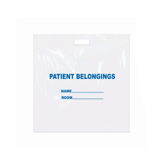 DawnMist® Plastic Handle Patient Belonging Bags PB01
