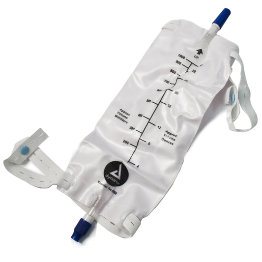 Dynarex dynarex Urinary Leg Bag, 1000 mL 4282, Case of 48