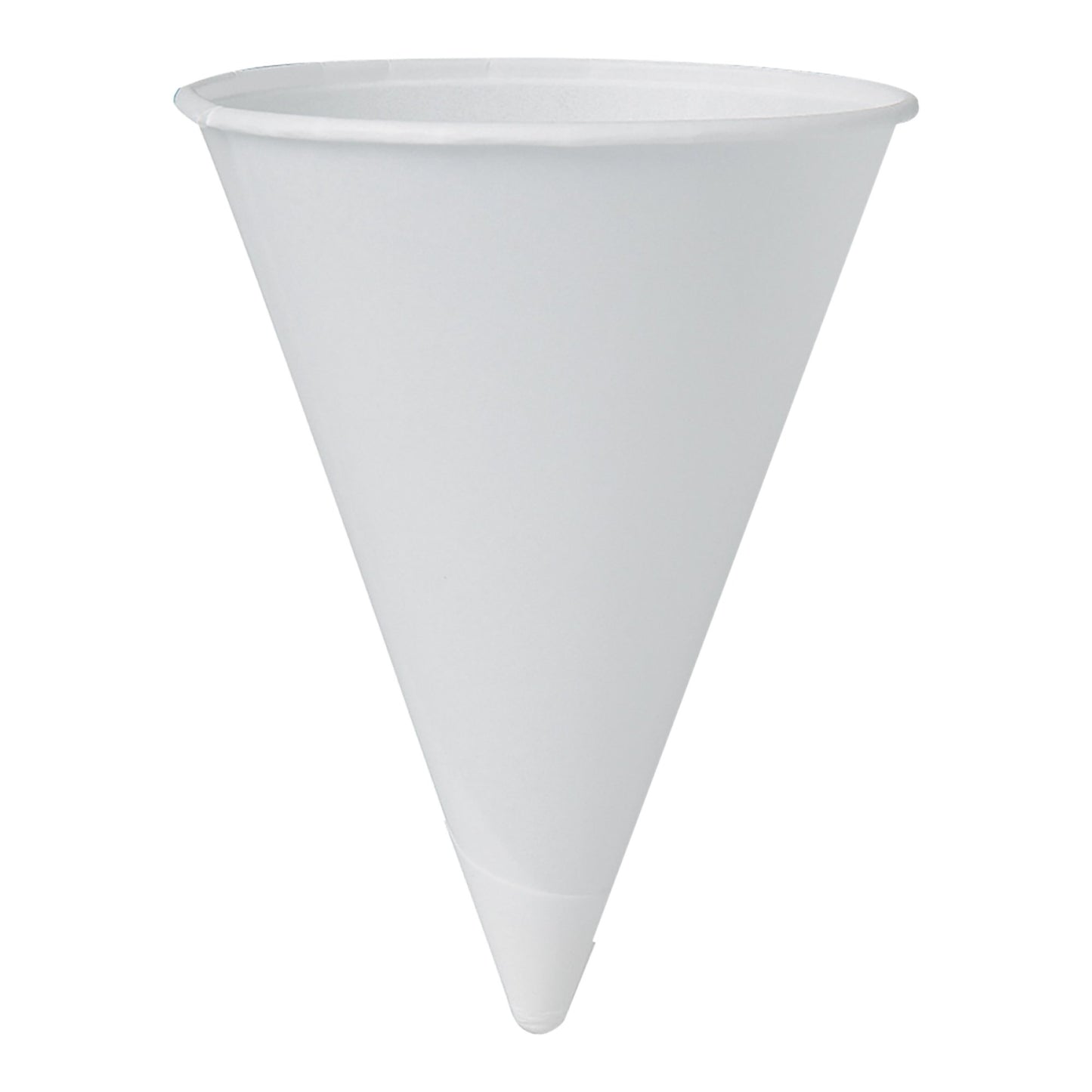 Paper Cone Cup Bare® Eco-Forward® 4.25 oz. White Paper Disposable - 42R-2050
