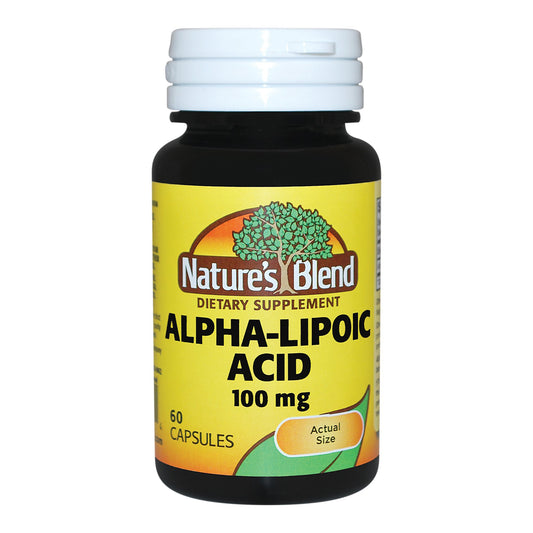 Nature's Blend Alpha Lipoic Acid Dietary Supplement 54629011076