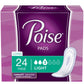 Poise® Bladder Control Pad, Long, Light Absorbency, Absorb-Loc Core, Female 48536