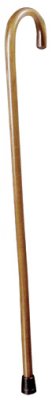 Round Handle Cane Lumex® Wood 36 Inch Height Walnut - 5180A