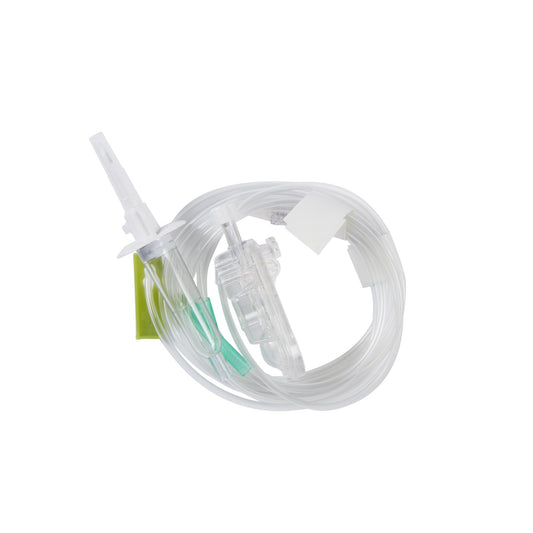 Primary IV Administration Set PlumSet™ Gravity 2 Ports 15 Drops / mL Drip Rate Without Filter 104 Inch Tubing Solution Without Flow Regulator - 146792