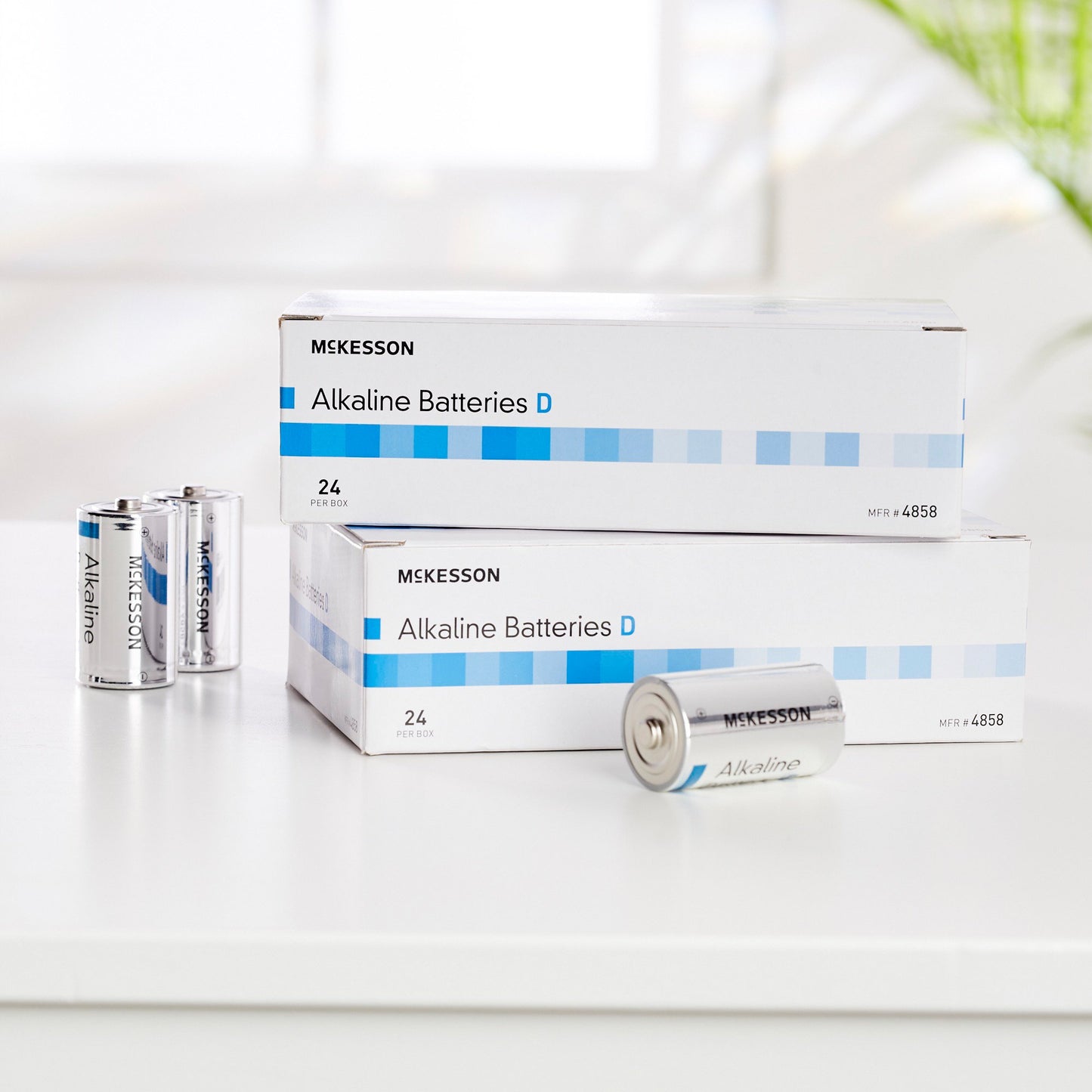 McKesson Alkaline Battery, D Cell 4858