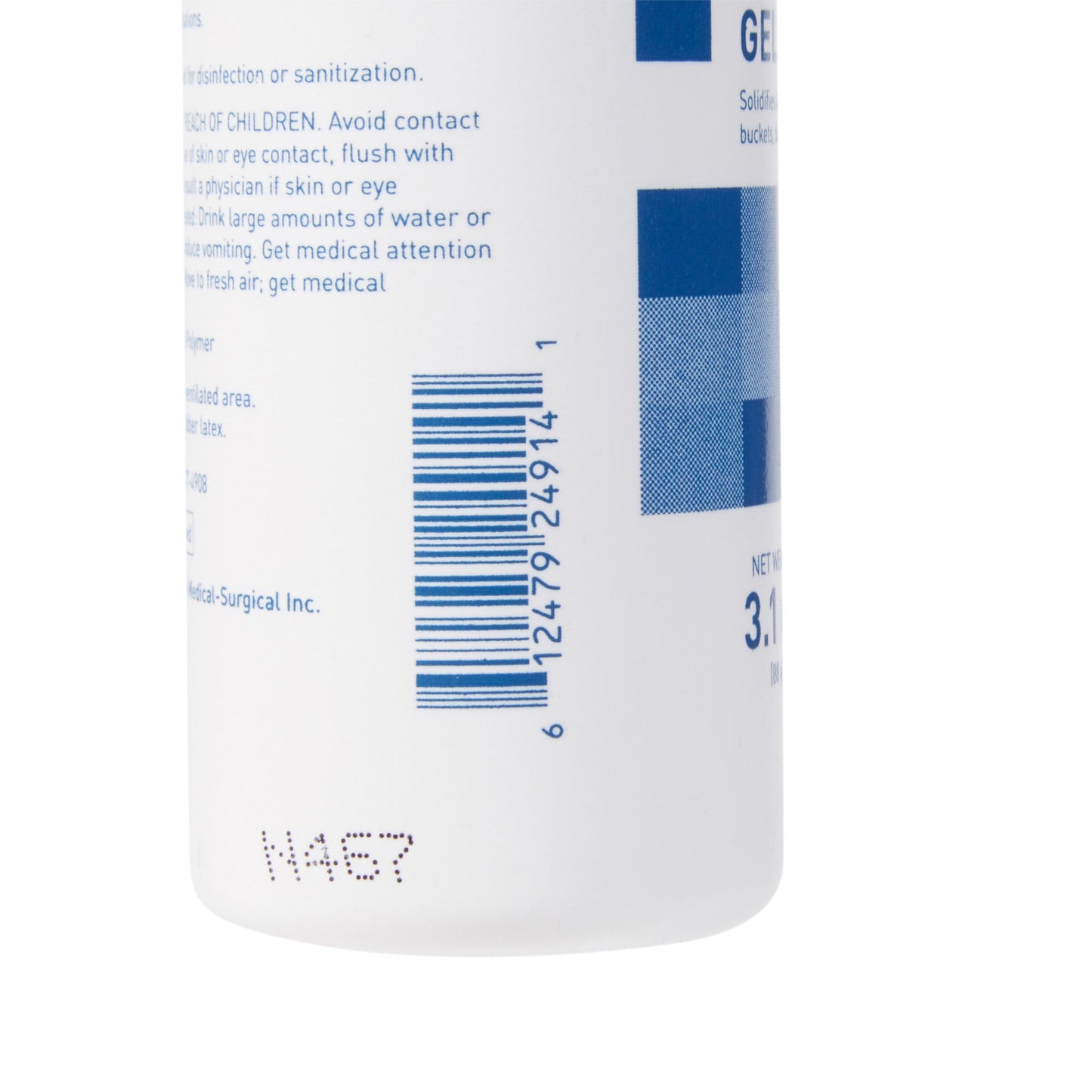 McKesson Fluid Solidifier – Gels up to 3,000 cc – Screw Cap Bottle, 3.1 oz 547-3000