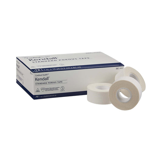 Kendall™ Cloth Medical Tape, 1 Inch x 10 Yard, White 2531C