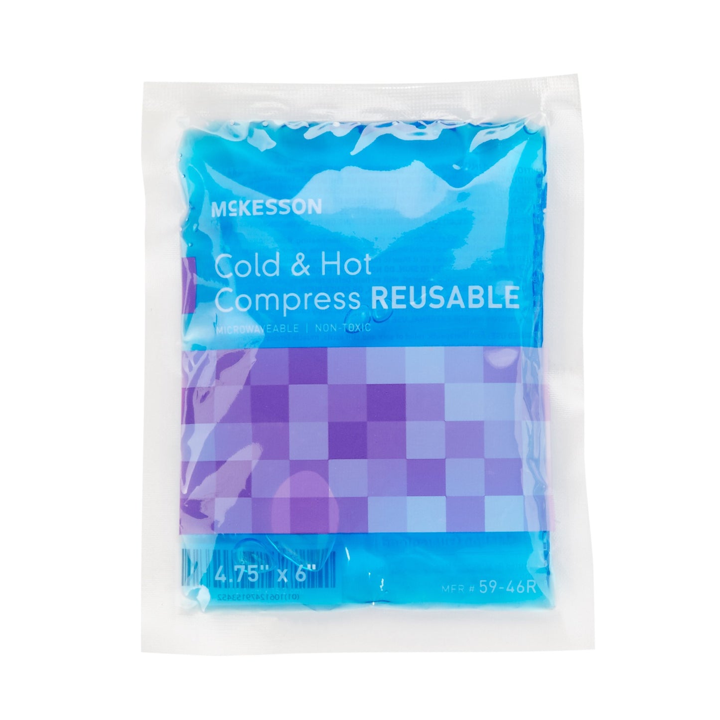 Hot / Cold Pack McKesson General Purpose Small 4-3/4 X 6 Inch Gel Reusable - 59-46R