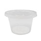 Portion Cup Lid Medd Max LLC Fits 3 to 5-1/2 oz. Cups Clear Disposable PCL74