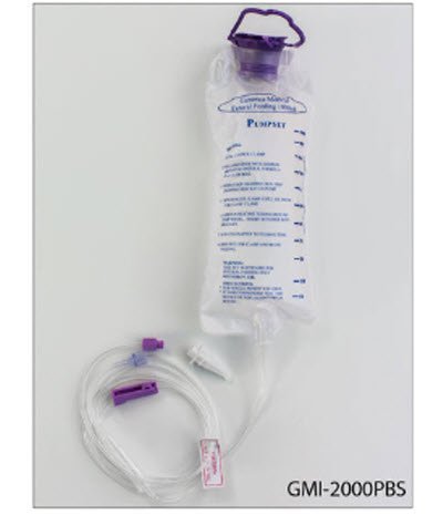 Enteral Feeding Pump Bag Set with ENFit® Connector Generica 1000 mL NonSterile ENFit® Connector - GMI2000PBS