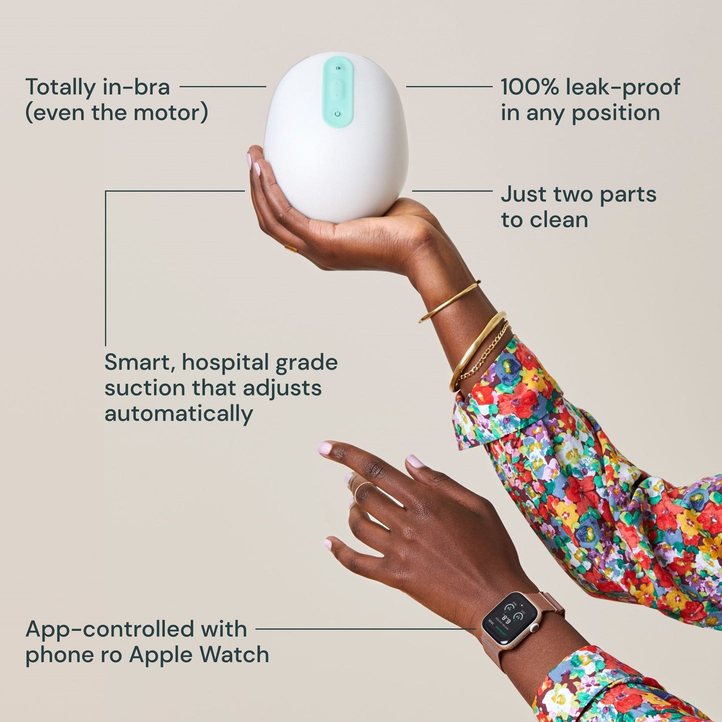 Willow® 3.0 Wearable Double Electric 24 mm Breast Pump Kit PDW48