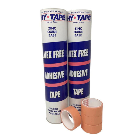 Waterproof Medical Tape Hy-Tape® Pink 1-1/2 Inch X 5 Yard Zinc Oxide Adhesive Zinc Oxide NonSterile - 15LF
