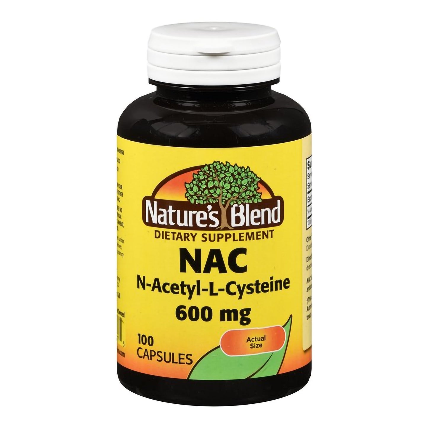 Nature's Blend NAC 600 mg Capsules 54629409760
