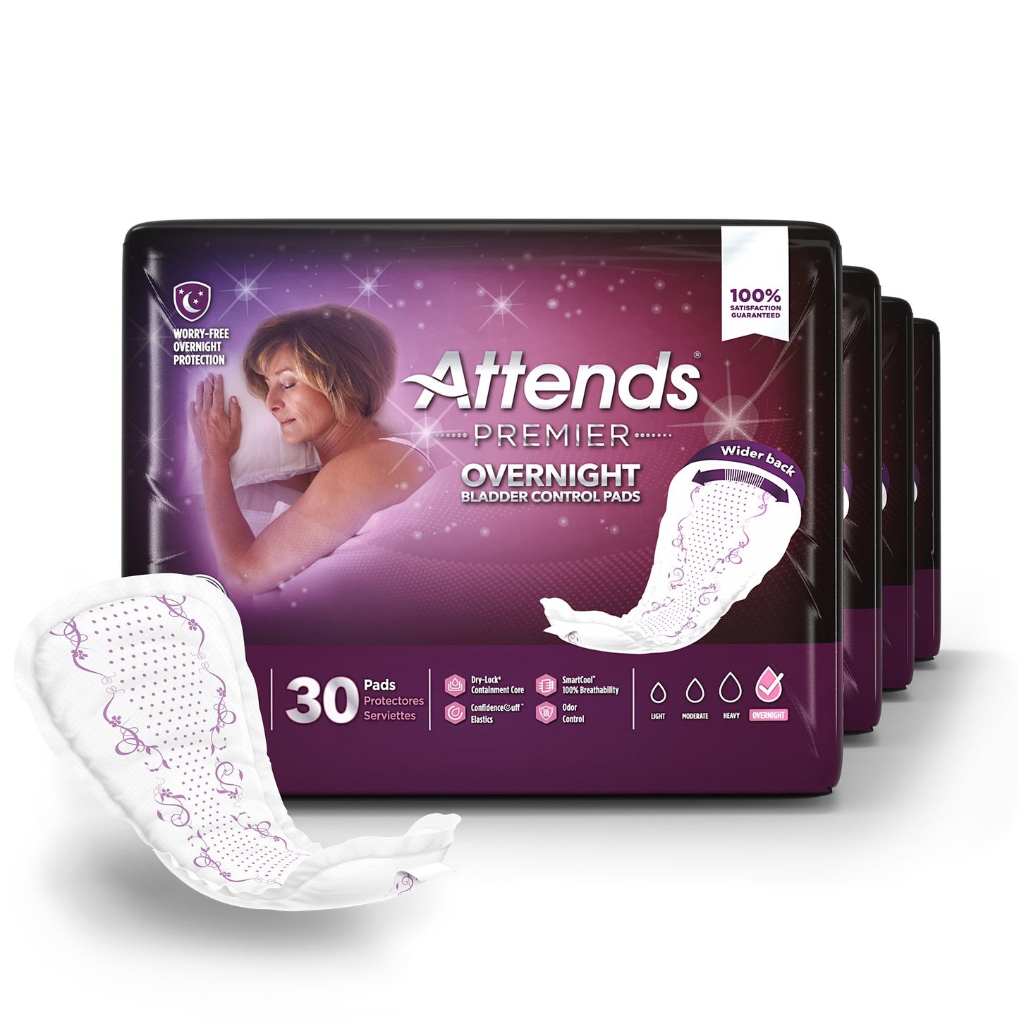 Attends® Premier Overnight Bladder Control Pads ALI-ONBCP