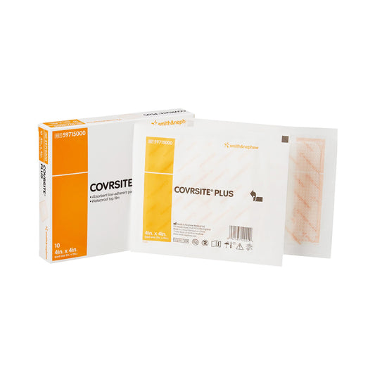 Composite Dressing COVRSITE Plus 4 X 4 Inch Square NonSterile Film Backing - 59715000