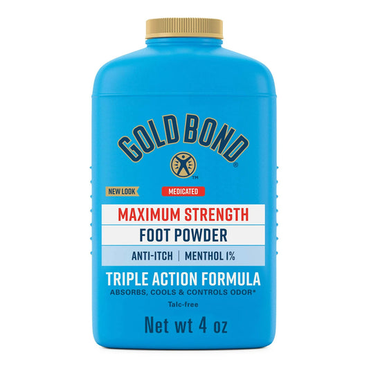 Gold Bond® Maximum Strength Medicated Foot Powder, 4 oz. 04116701706