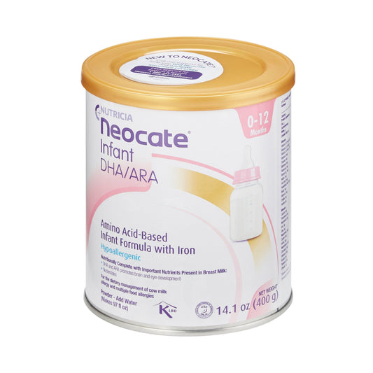Infant Formula Neocate® DHA & ARA Unflavored 14.1 oz. Can Powder Food Allergies - 125626