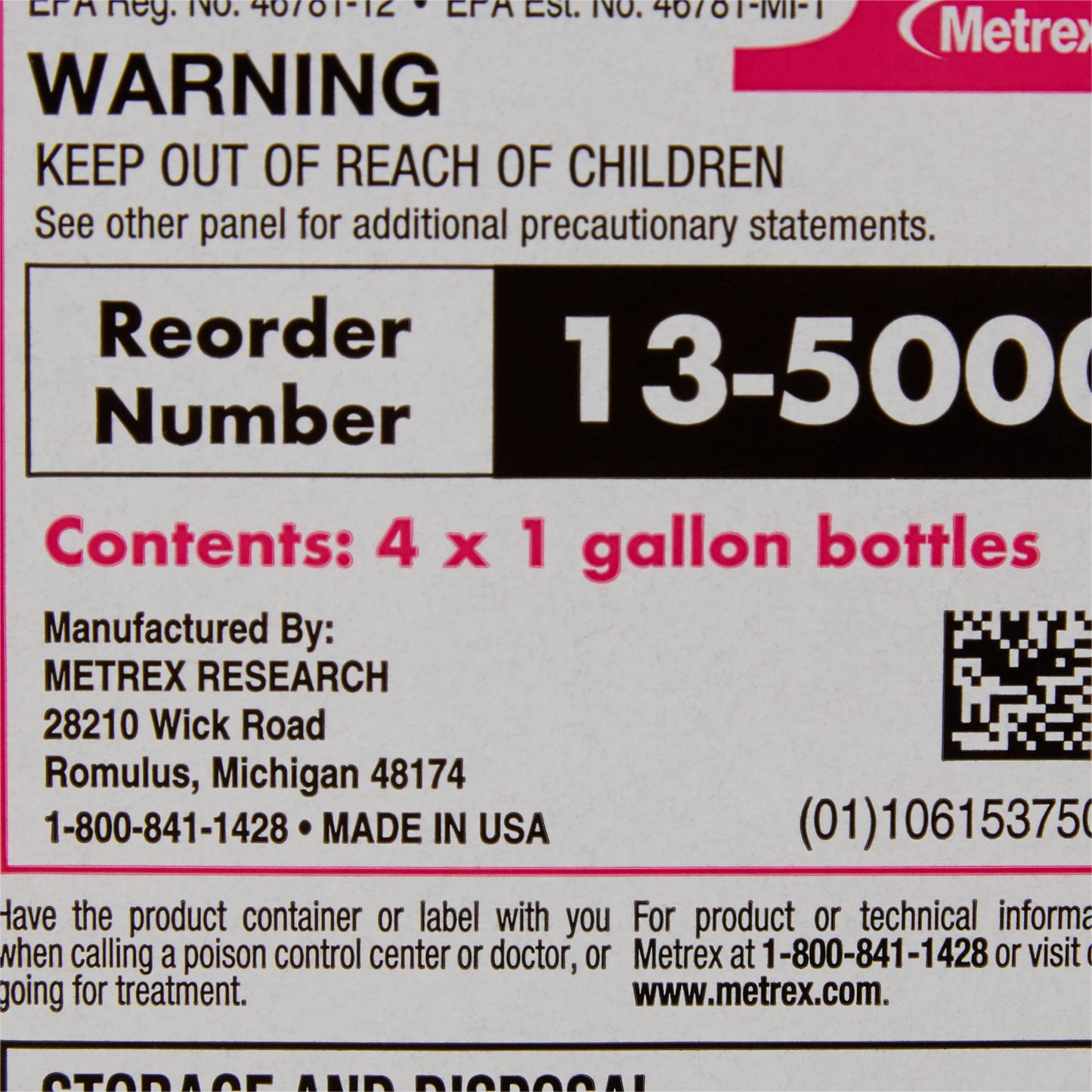 CaviCide1™ Surface Disinfectant Cleaner 13-5000