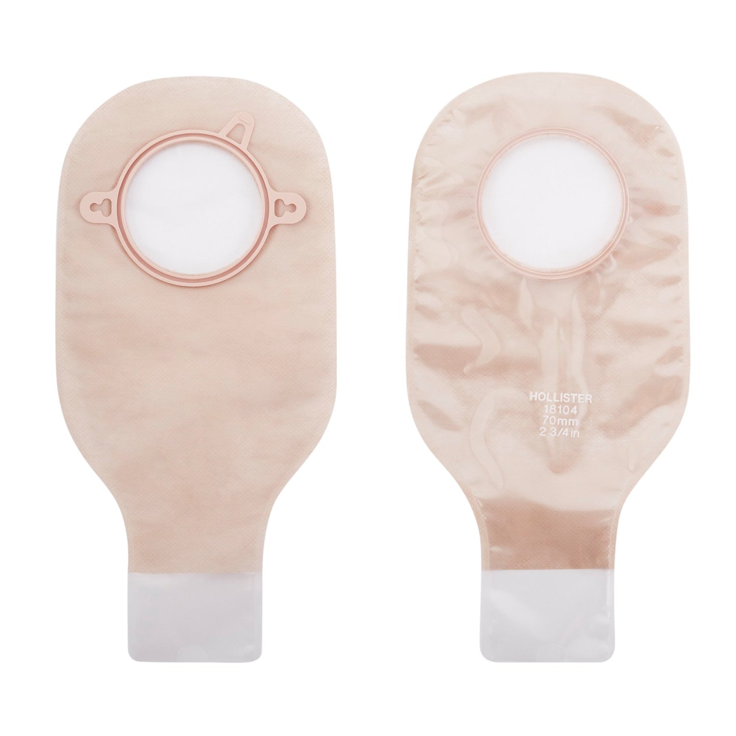 Colostomy Pouch New Image™ Two-Piece System 12 Inch Length 2-3/4 Inch Stoma Drainable - 18104