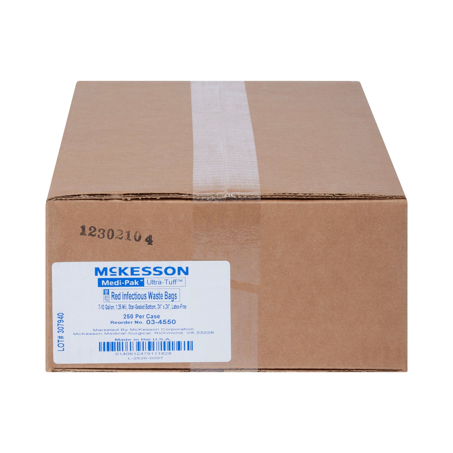 ULTRA-TUFF™ Infectious Waste Bag, 7-10 gal 03-4550