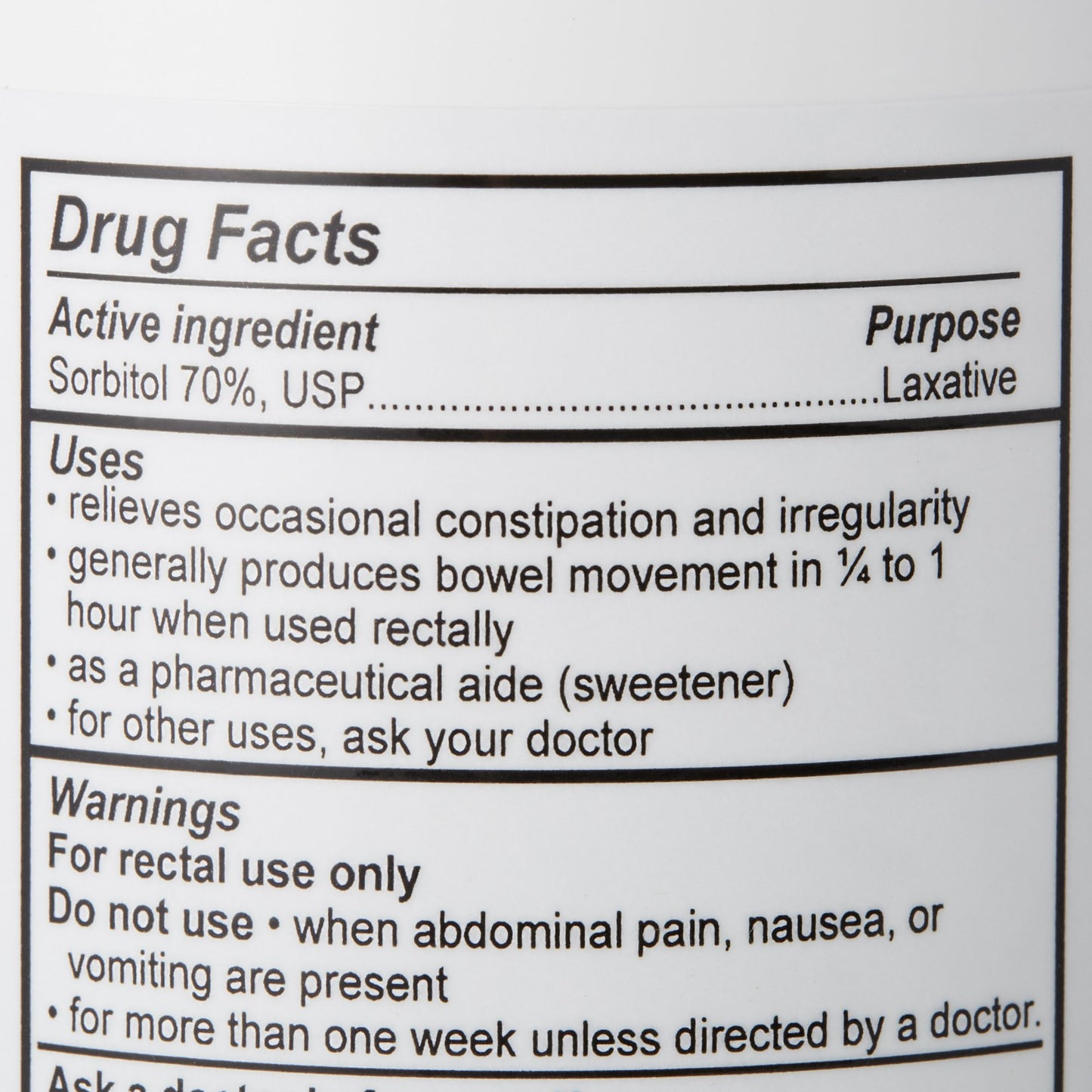 Geri-Care® Sorbitol Diuretic Laxative, 16-ounce bottle Q758-16-GCP