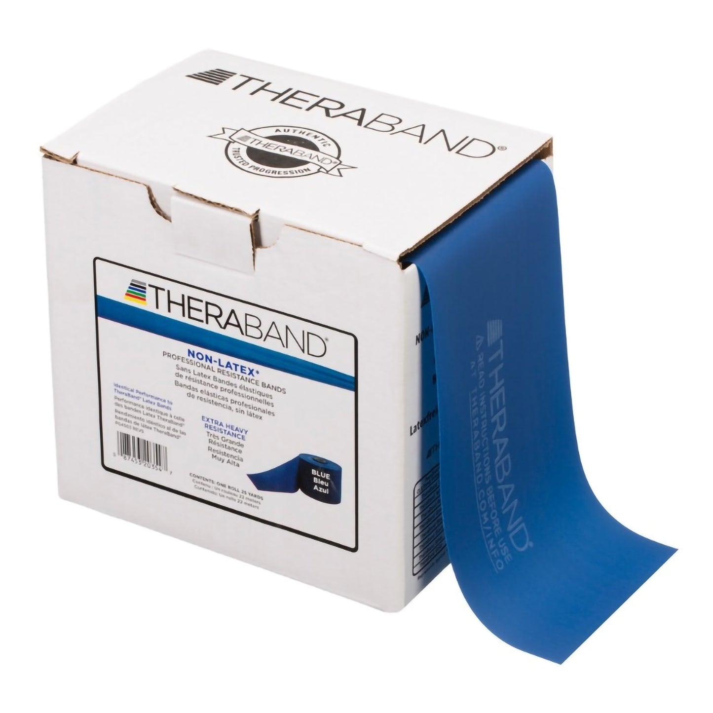 TheraBand® Exercise Resistance Band, Blue, 6 Inch x 25 Yard, X-Heavy Resistance 81234772