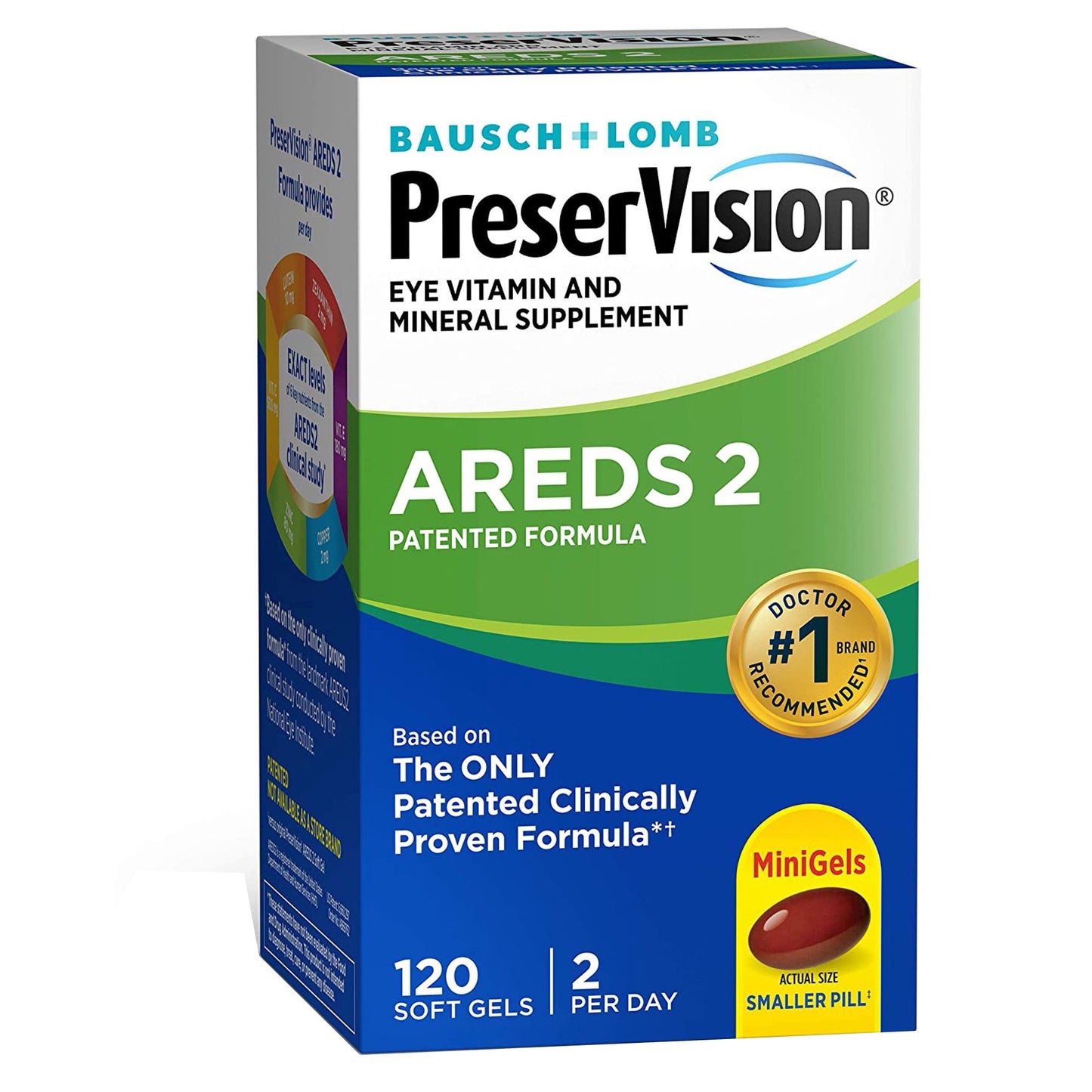 PreserVision® Areds 2 Ascorbic Acid / Vitamin E Eye Supplement 24208069762