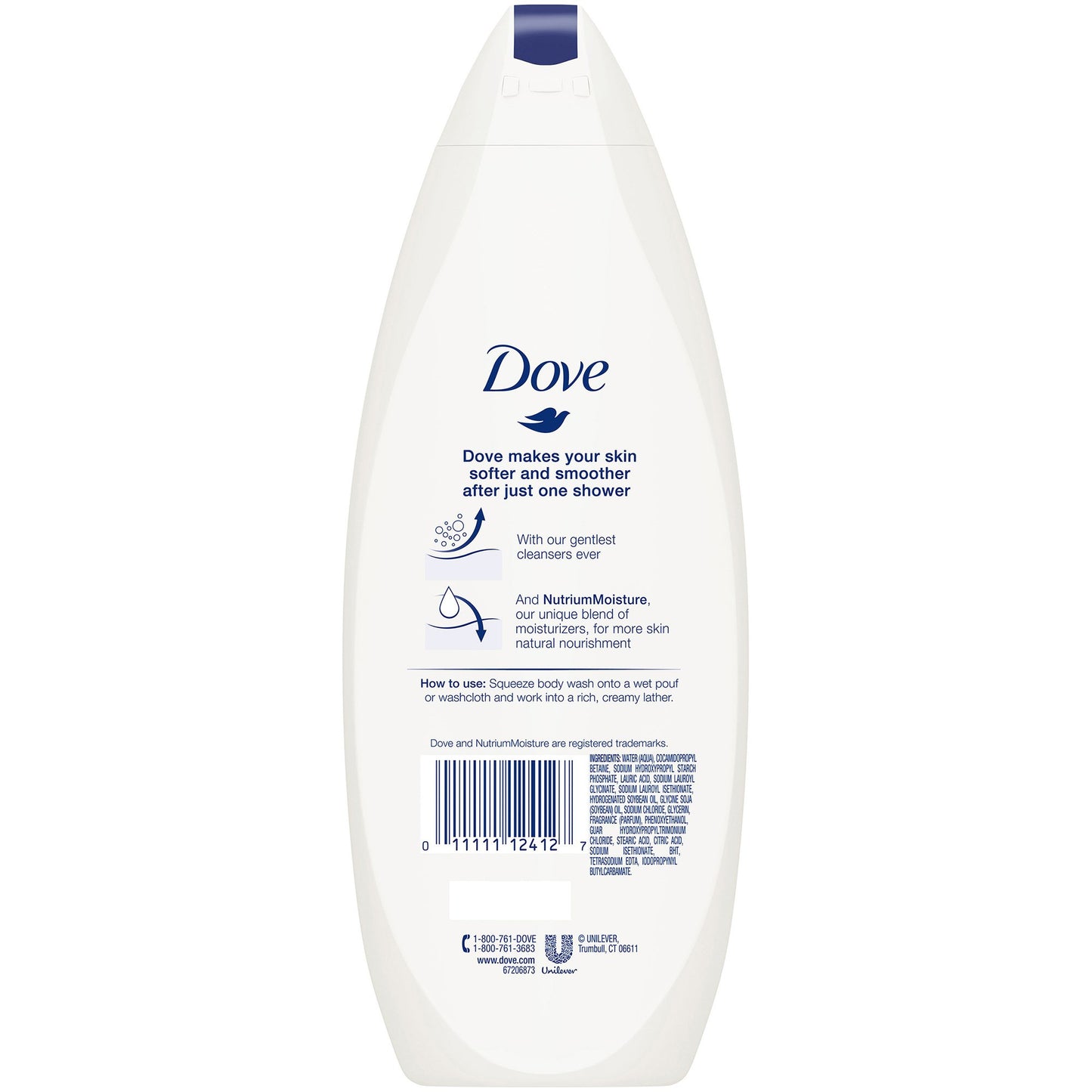 Dove® Deep Moisture Body Wash 01111112412
