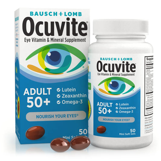 Multivitamin Supplement Ocuvite® Adult 50+ Ascorbic Acid / Vitamin E 30 IU - 150 mg Strength Softgel 50 per Bottle - 32420846530