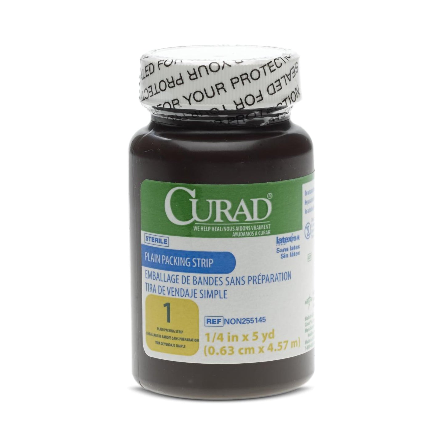 Wound Packing Strip Curad® Non-impregnated 1/4 Inch X 5 Yard Sterile - NON255145