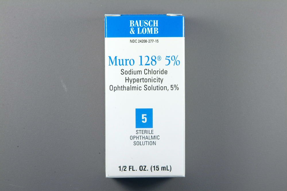 Hypertonicity Agent Muro 128® 0.5 oz. Eye Drops - 24208027715