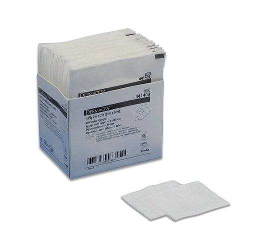 Nonwoven Sponge Dermacea™ 2 X 2 Inch 4-Ply Sterile 2 per Pack - 441403