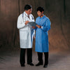Lab Coat Basic White X-Large Knee Length 3-Layer SMS Disposable - 10123