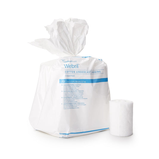 Webril Undercast Cotton Cast Padding, Nonsterile, 6 Inch x 4 Yard 3489