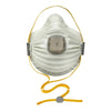 Particulate Respirator Mask Moldex® AirWave Industrial N100 with Valve Not Rated Adjustable Head Strap Small 4701N100