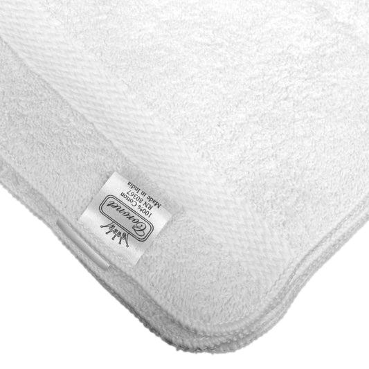 Washcloth 12 X 12 Inch White Reusable - 100653