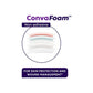 ConvaFoam™ Border Silicone Adhesive Foam Dressing, 8 x 8 Centimeter 423258