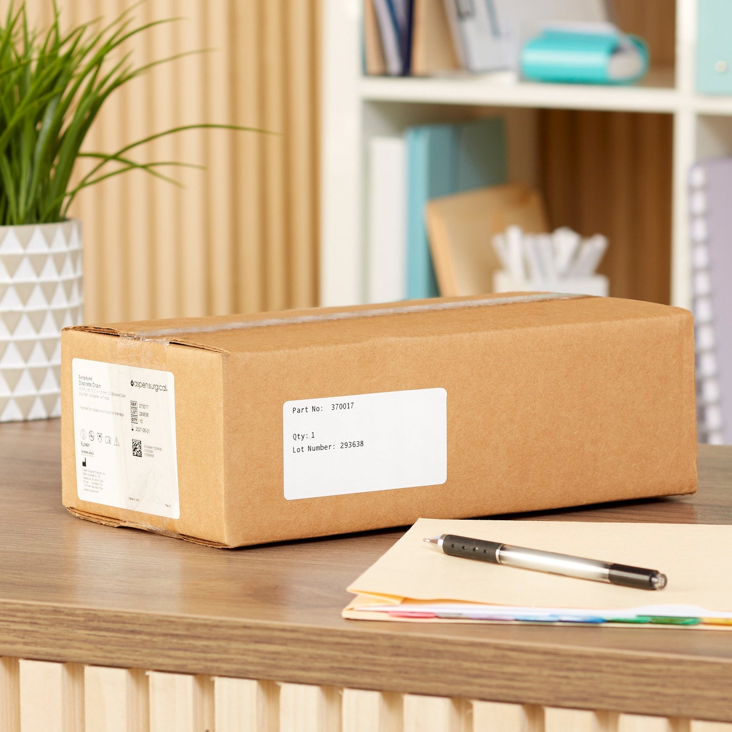 McKesson Wound Drain with Trocar, 10 Fr., 12-Inch Length 370017