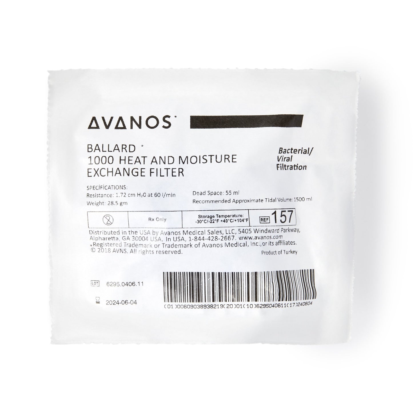 Trach Care® HME with Gas Sampling Port 157