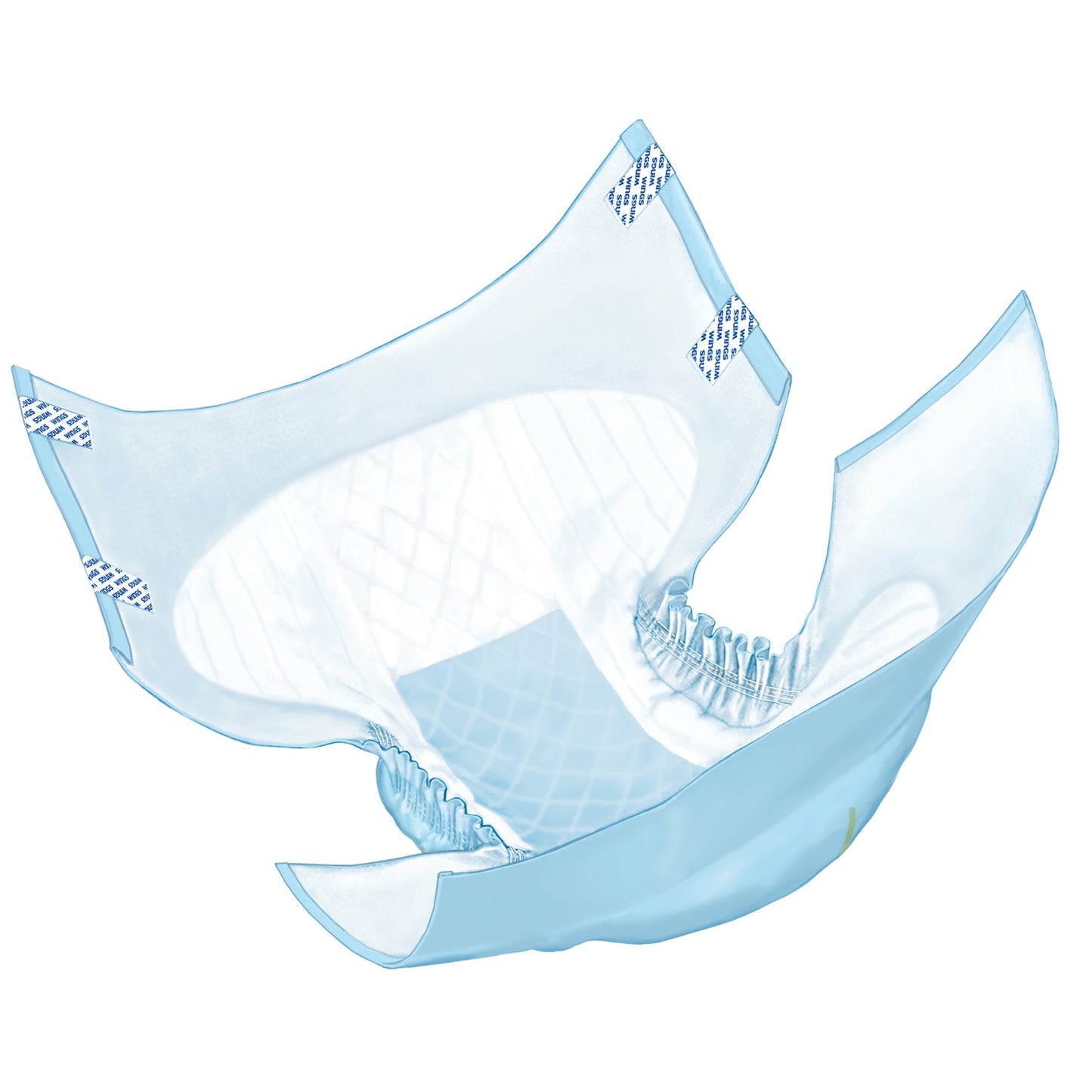 Unisex Youth Incontinence Brief Cardinal Health™ X-Small Disposable Heavy Absorbency - 60031