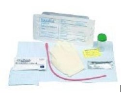 Intermittent Catheter Tray Bardia® Round Hollow Tip 14 Fr. Without Balloon Vinyl - 802214