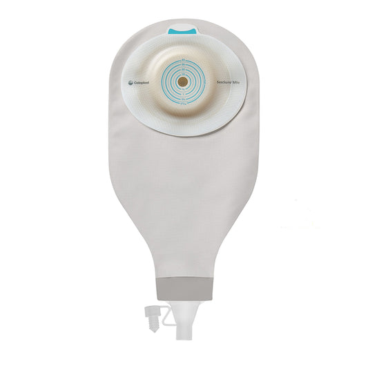 Ostomy Pouch SenSura® Mio High Output One-Piece System Convex Light, Trim to Fit 10 to 43 mm Stoma Drainable - 18676