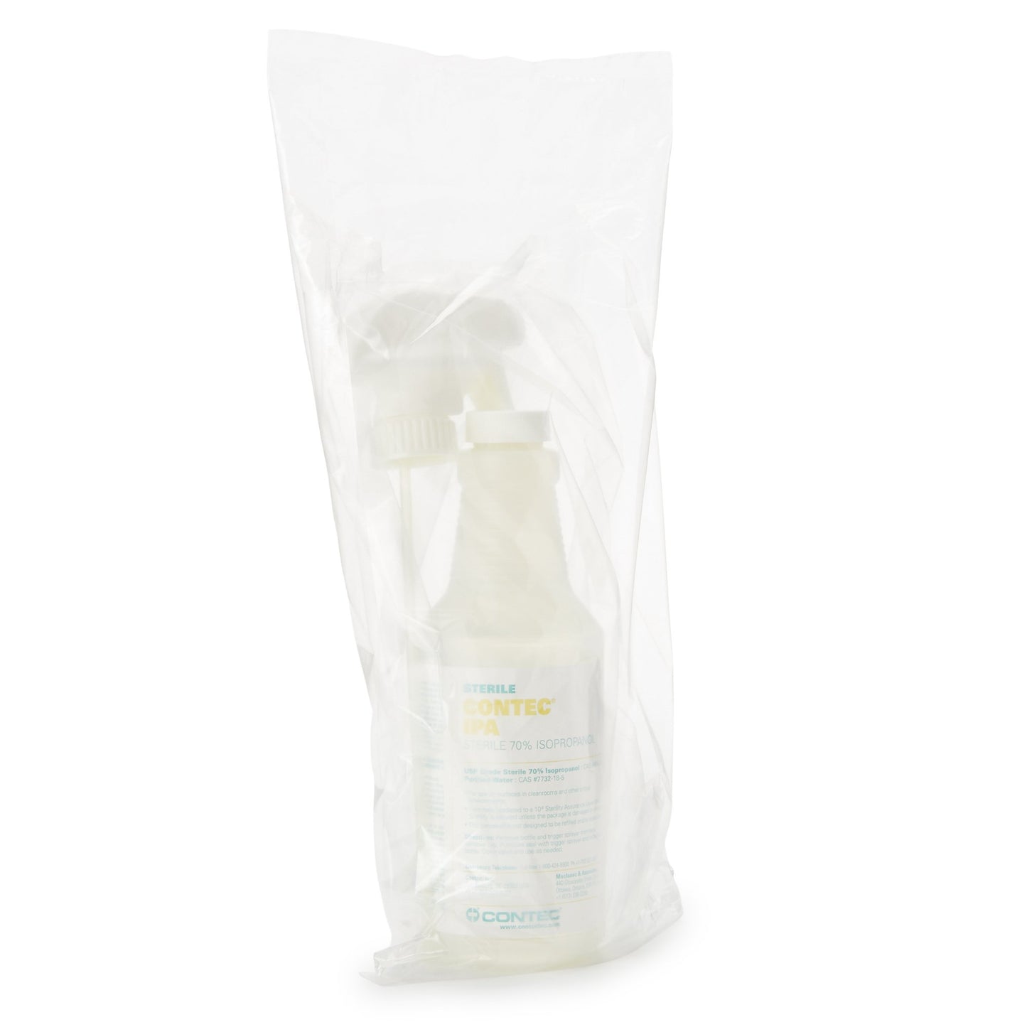 Surface Disinfectant Cleaner Contec® Sterile 70% IPA Alcohol Based Trigger Spray Liquid 16 oz. Bottle Alcohol Scent Sterile - SB167030IR