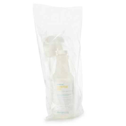 Surface Disinfectant Cleaner Contec® Sterile 70% IPA Alcohol Based Trigger Spray Liquid 16 oz. Bottle Alcohol Scent Sterile - SB167030IR