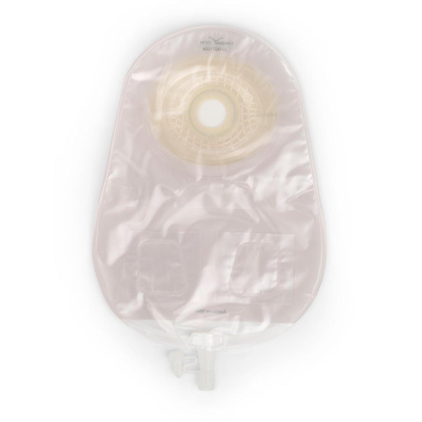 Urostomy Pouch SenSura® Mio One-Piece System Convex, Pre-Cut 1-1/8 Inch Stoma Drainable 13733