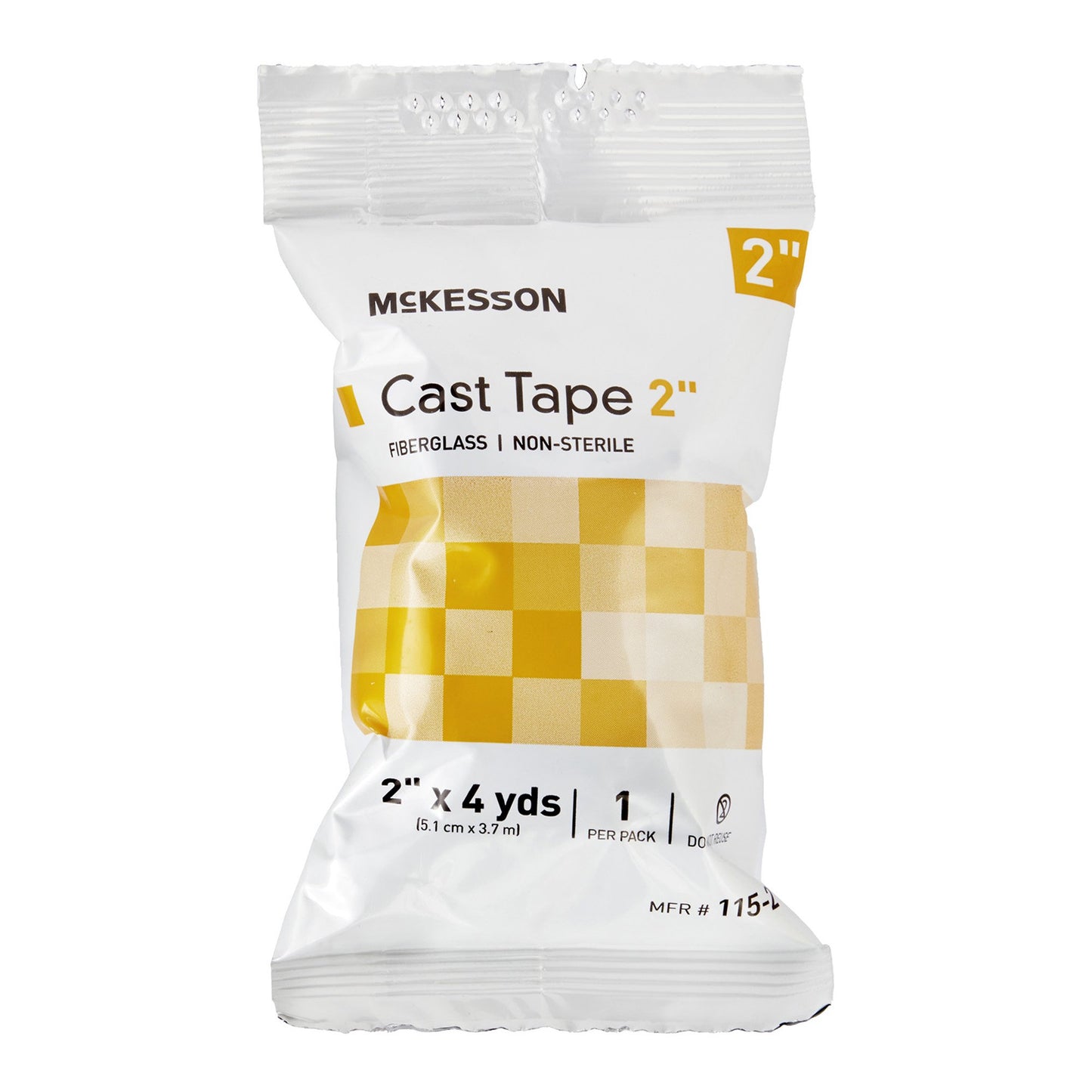 McKesson White Cast Tape, 2 Inch x 4 Yard 115-2