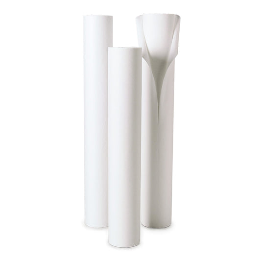Table Paper McKesson 18 Inch Width 100 Foot Length White Crepe - 18-6218